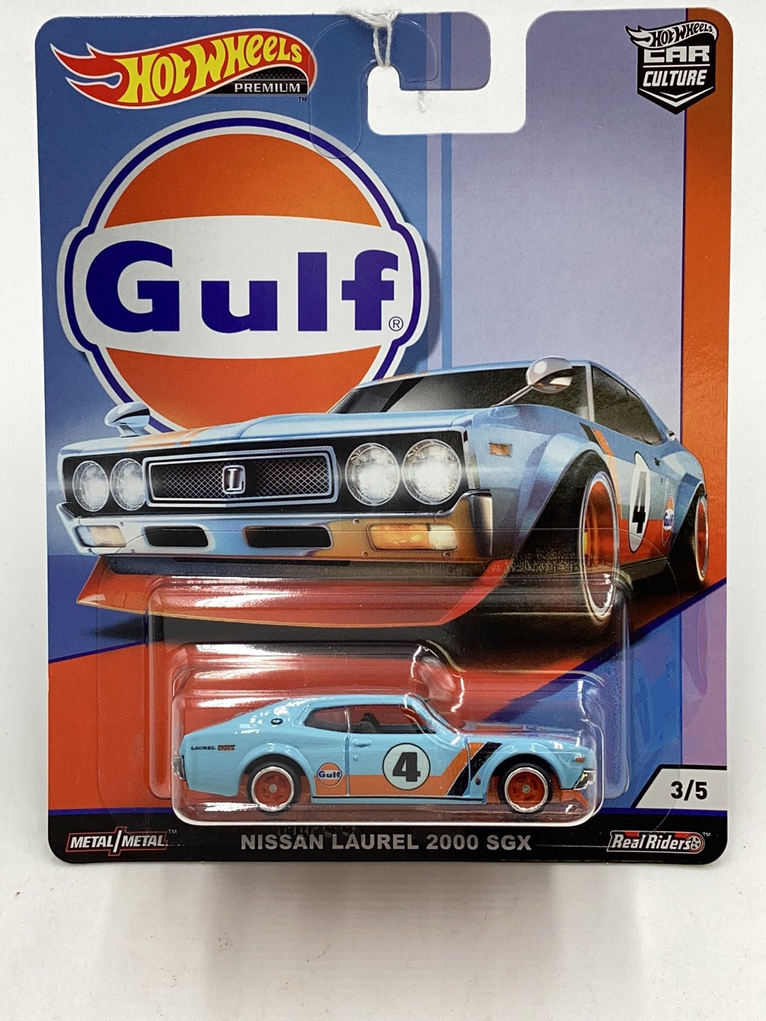 HOT WHEELS GULF Nissan Laurel 2000 SGX 3/5 245B