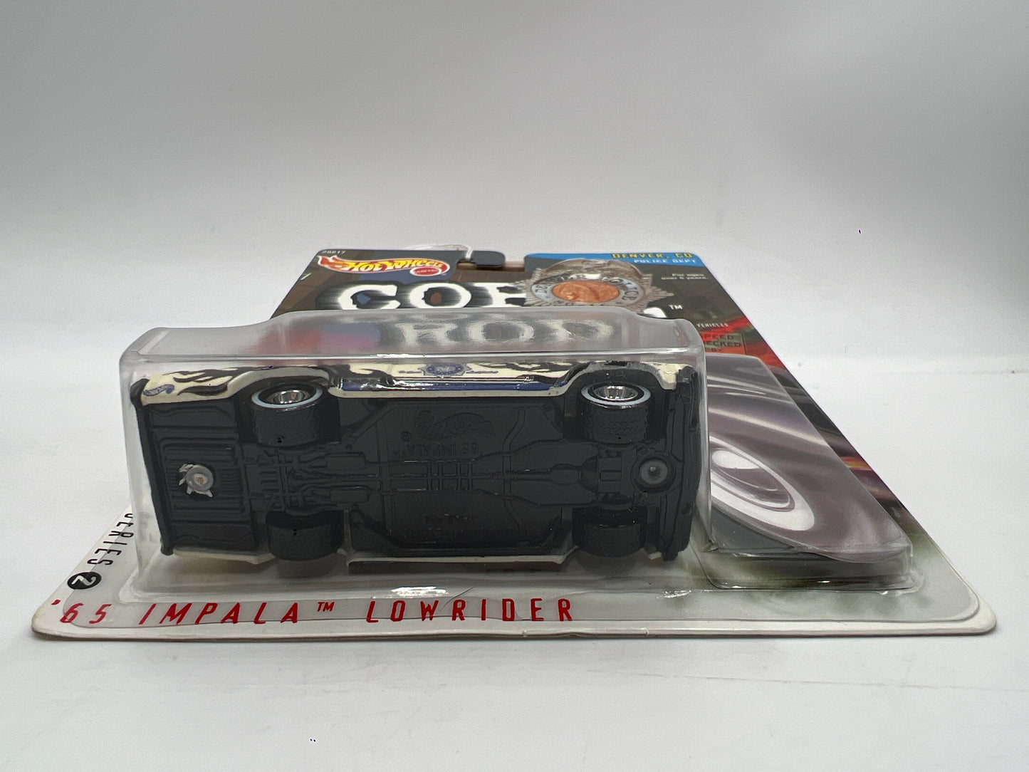 Hot Wheels Cop Rods Series 2 Denver Co 65 Impala Lowrider W/Real Riders