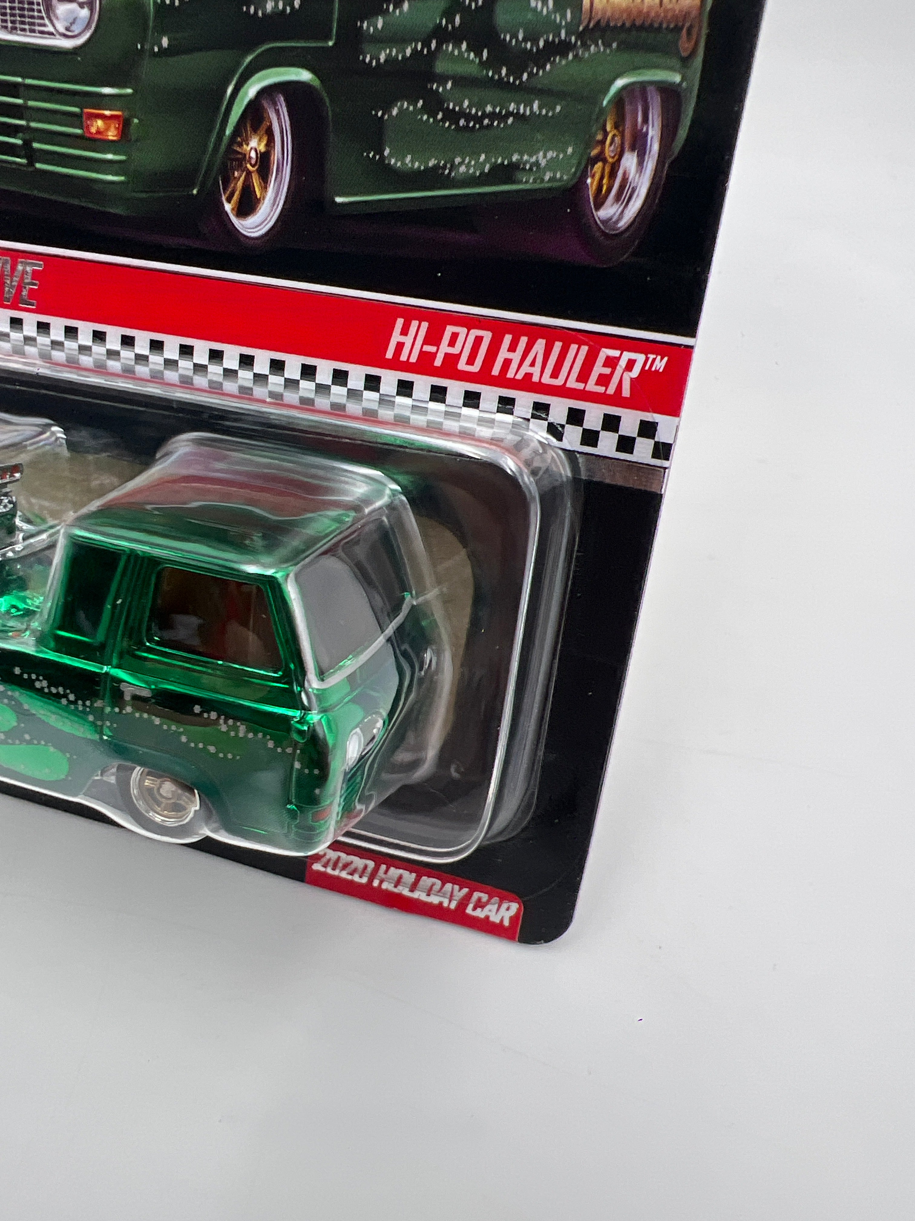 2020 Hot Wheels RLC Holiday Car Hi-Po Hauler Green Gas Monkey W
