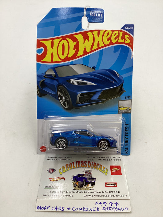 2022 Hot wheels Factory Fresh #106 2020 Corvette 3D