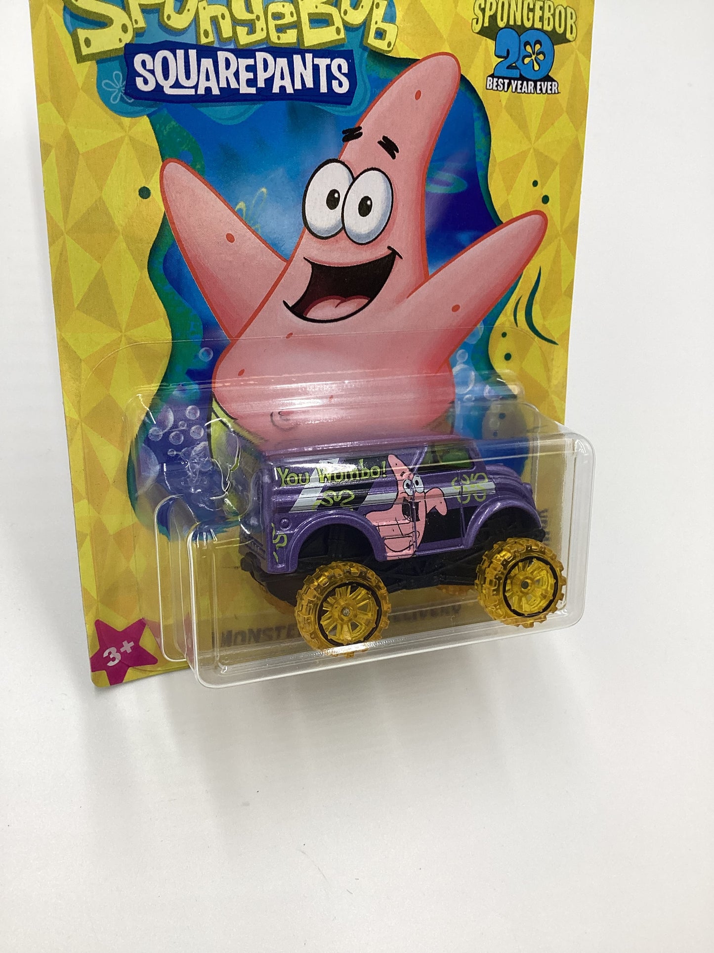 Hot Wheels Spongebob 20 Best Year Ever Set #5 Monster Dairy Delivery Purple Patrick 161L