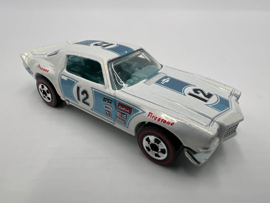 Hot Wheels 1/64 Heritage Redline 70 Camaro Z28 White Loose