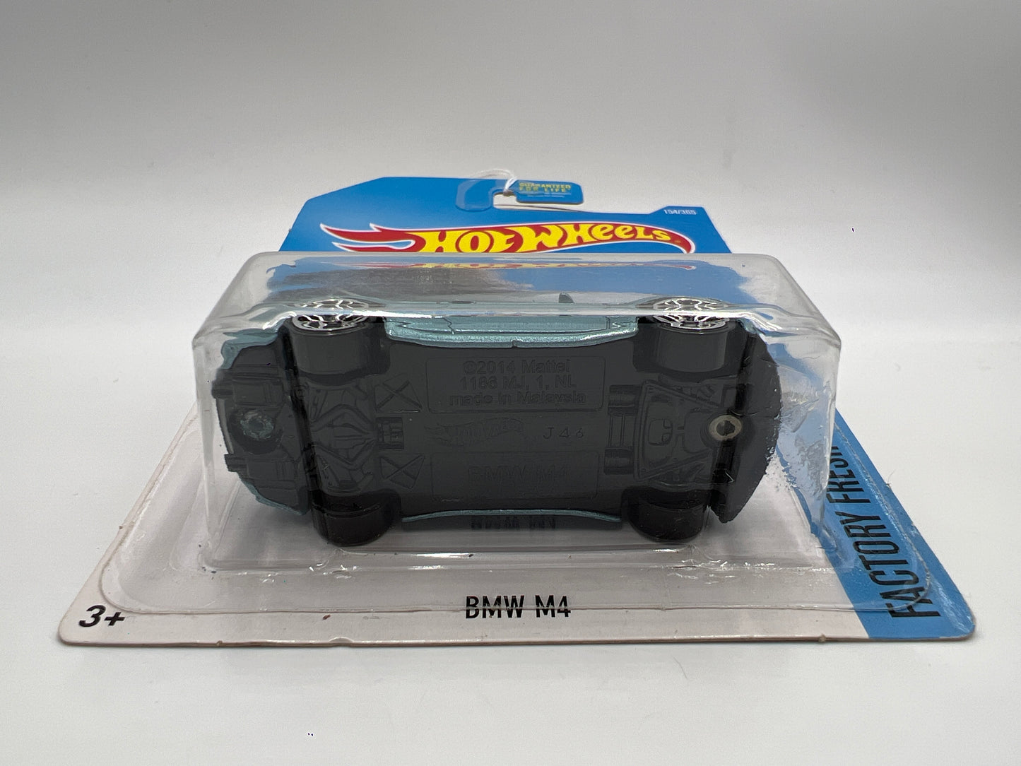 2017 Hot Wheels Factory Fresh #154 BMW M4 Light Blue