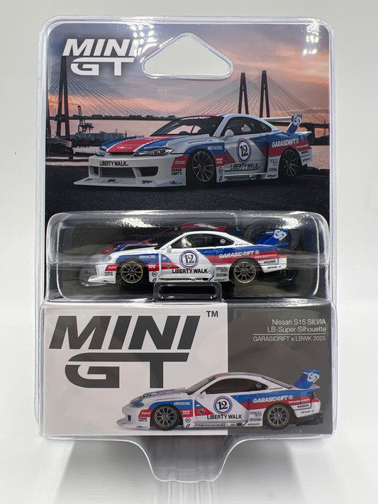Mini GT #1022 Nissan S15 Silvia LB-Super Silhouette Garasidrift x LBWK 2025 234G