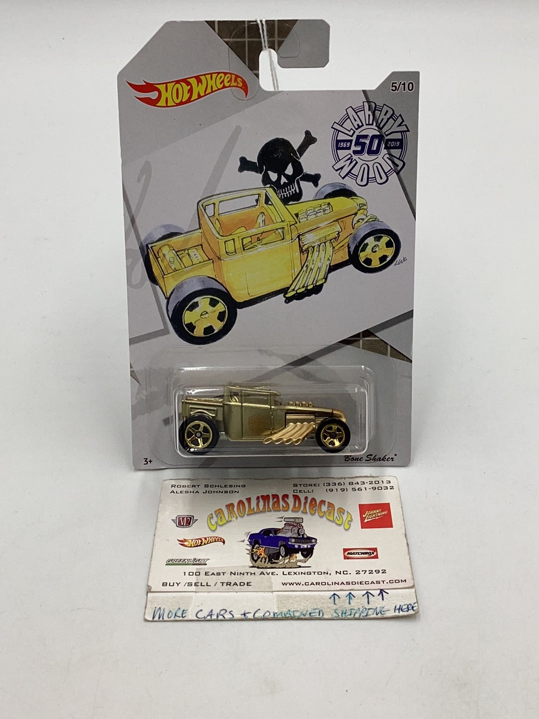 Hot Wheels Larry Wood 50th Bone Shaker 5/10 158D