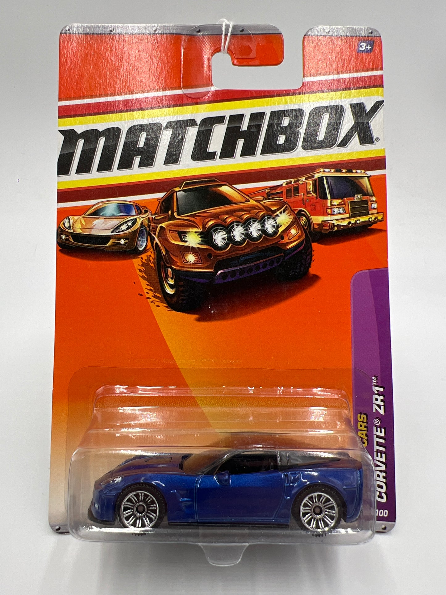 Matchbox Sports Cars #6 Corvette ZR1 Blue 216D