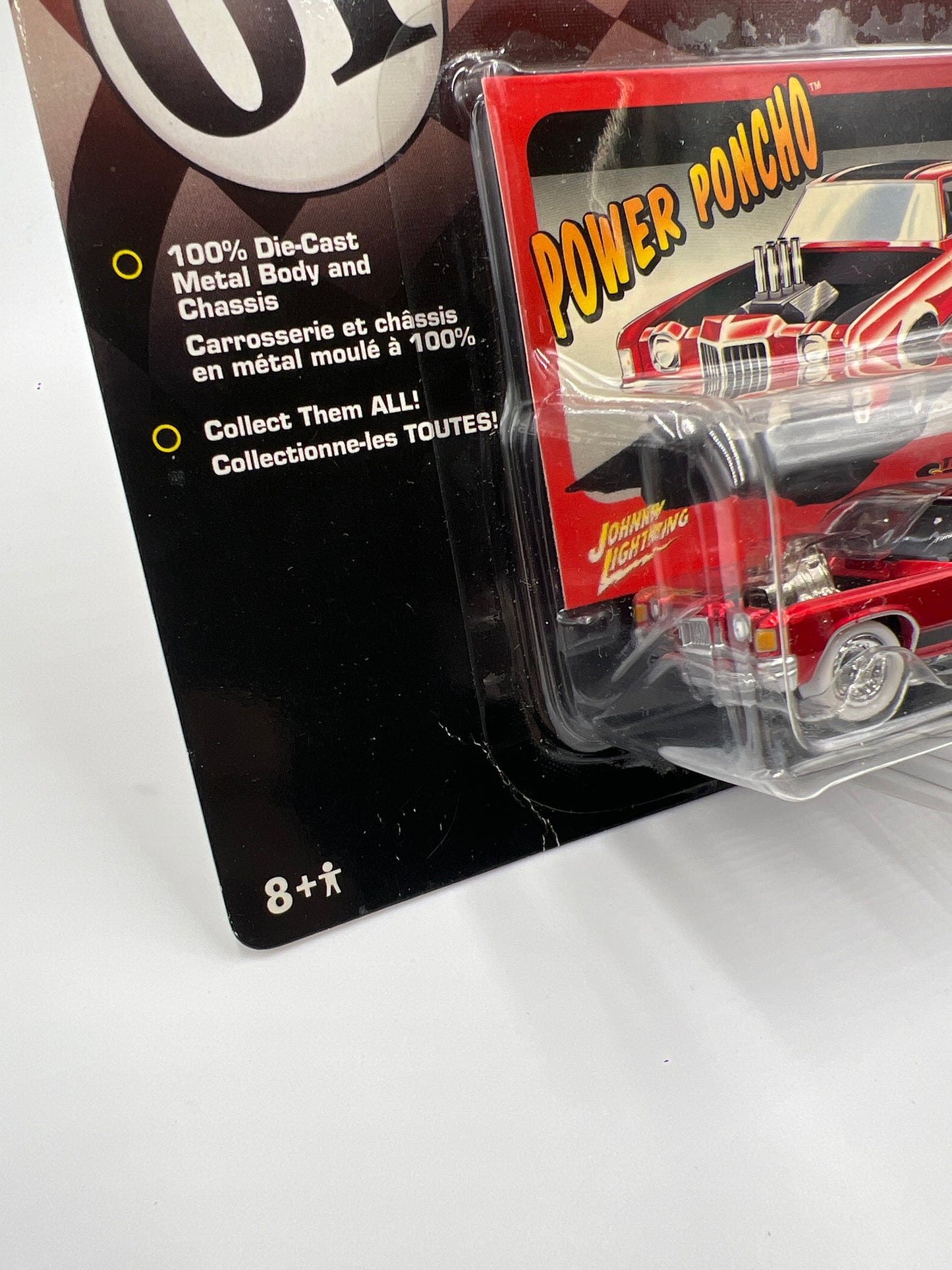 Johnny Lightning Street Freaks The Spoilers #6 72 Pontiac Grand Prix White Lightning Chase Red