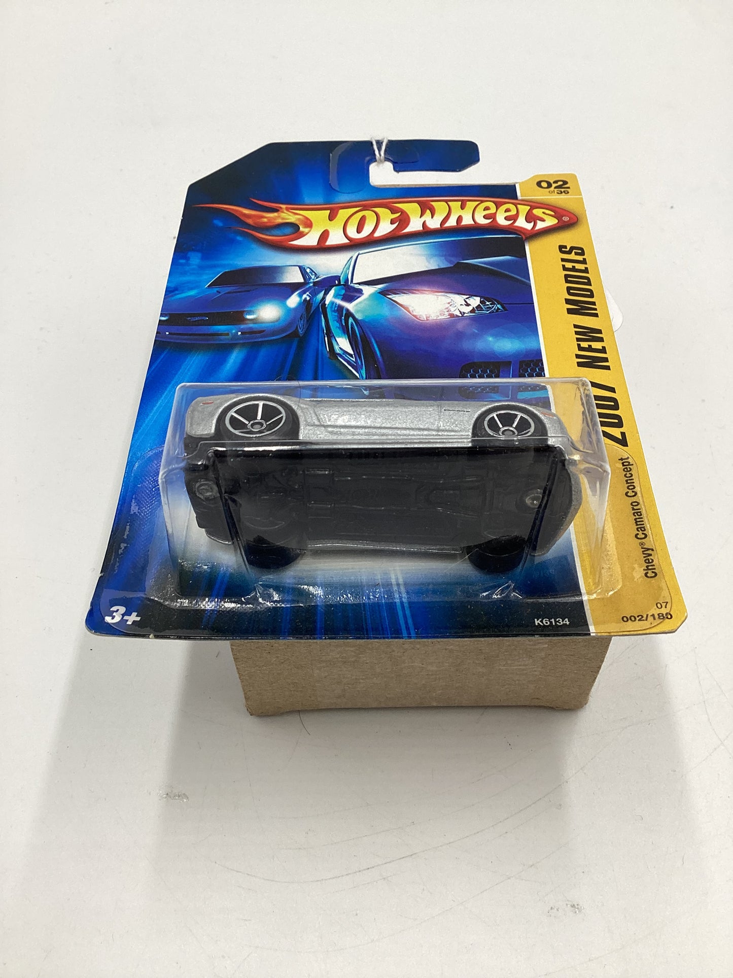 2007 Hot Wheels New Models #2 Chevy Camaro Concept Silver 2C