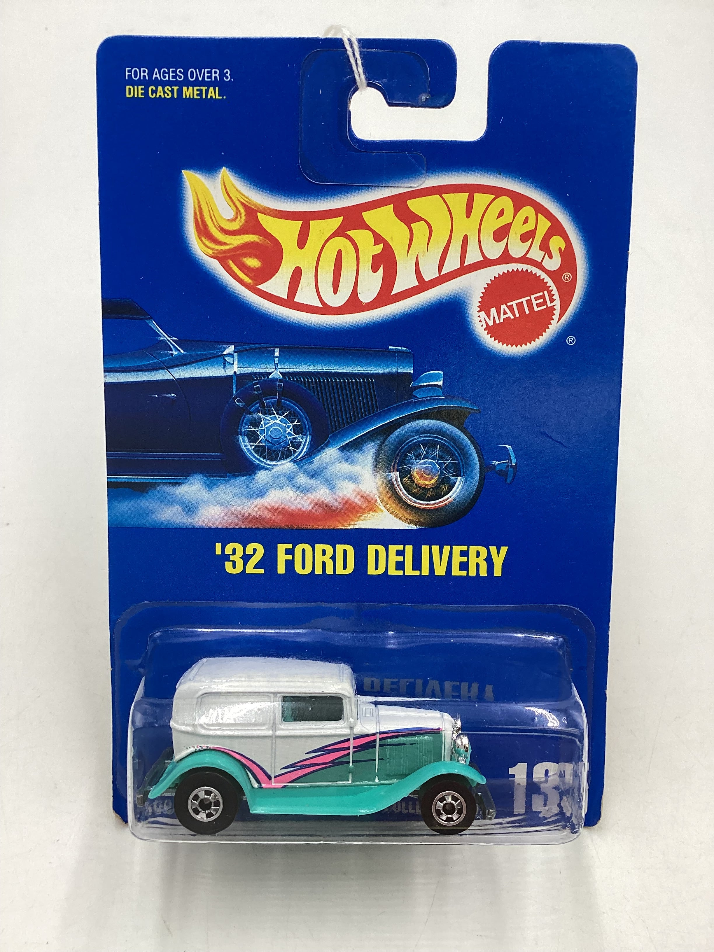 Hot Wheels Blue Card Collector No. 135 32 Ford Delivery BW