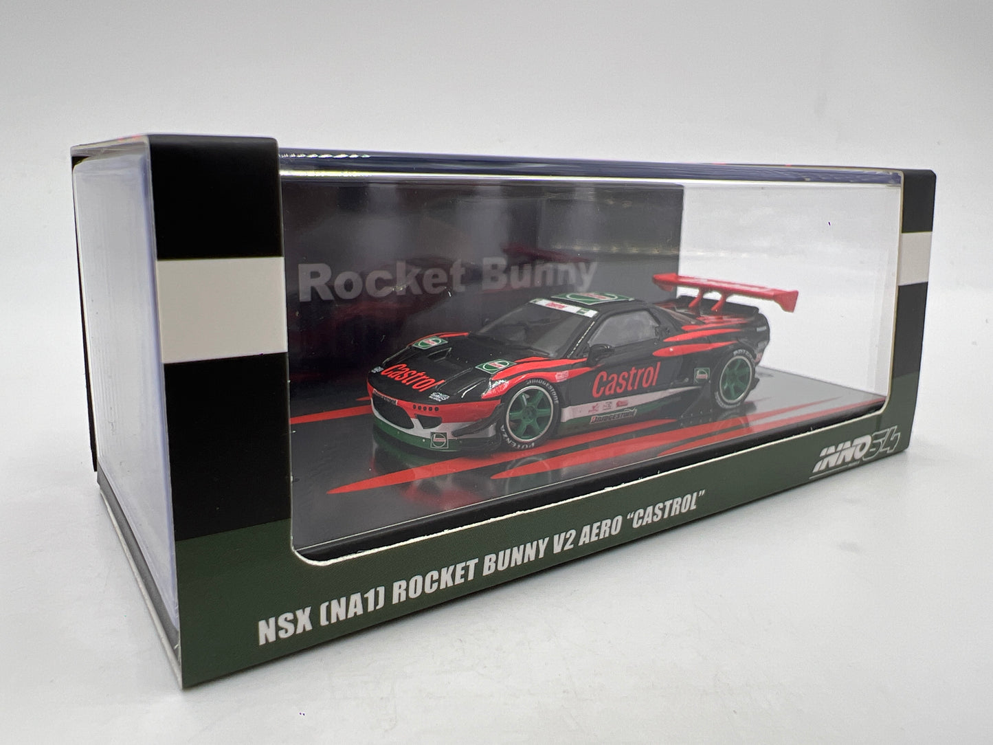 Inno64 1/64 NSX NA1 Rocket Bunny V2 Aero Castrol