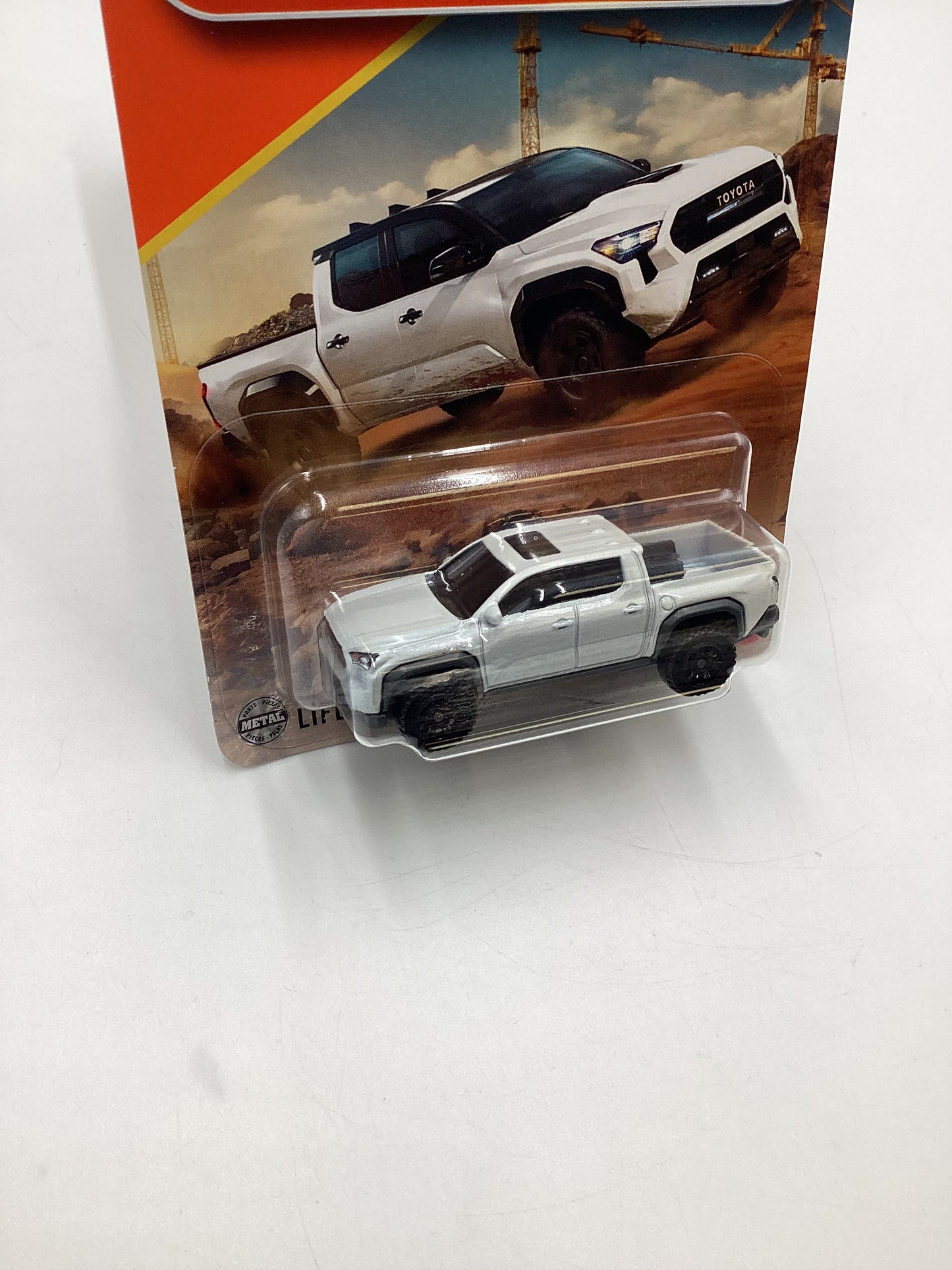 2025 Matchbox #65 2024 Toyota Tacoma White 213C