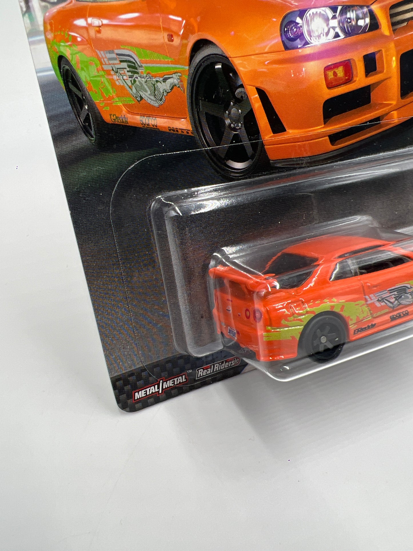 Hot Wheels Premium Fast & Furious #5 Nissan Skyline GT-R BNR34 Orange 248B