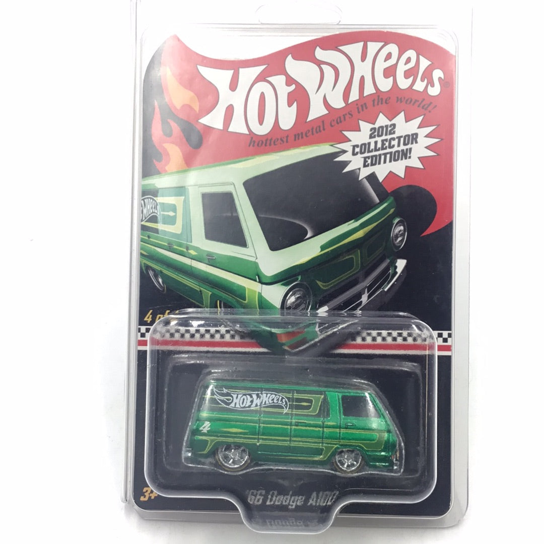 Hot wheels 2012 collectors edition 66 Dodge A100 Kmart mail in with protector