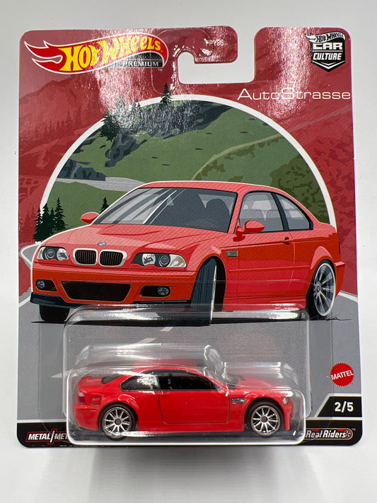 Hot Wheels Premium Auto Strasse #2 BMW M3 E46 Red 255i