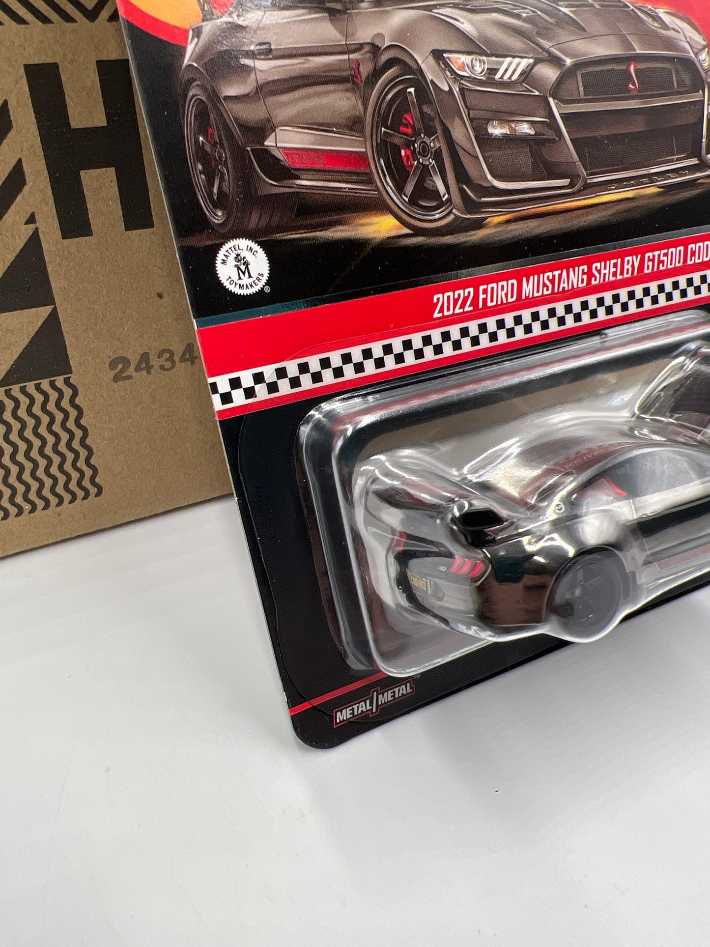 2024 Hot Wheels RLC 2022 Ford Mustang Shelby GT500 Code Red W/Protector and Box