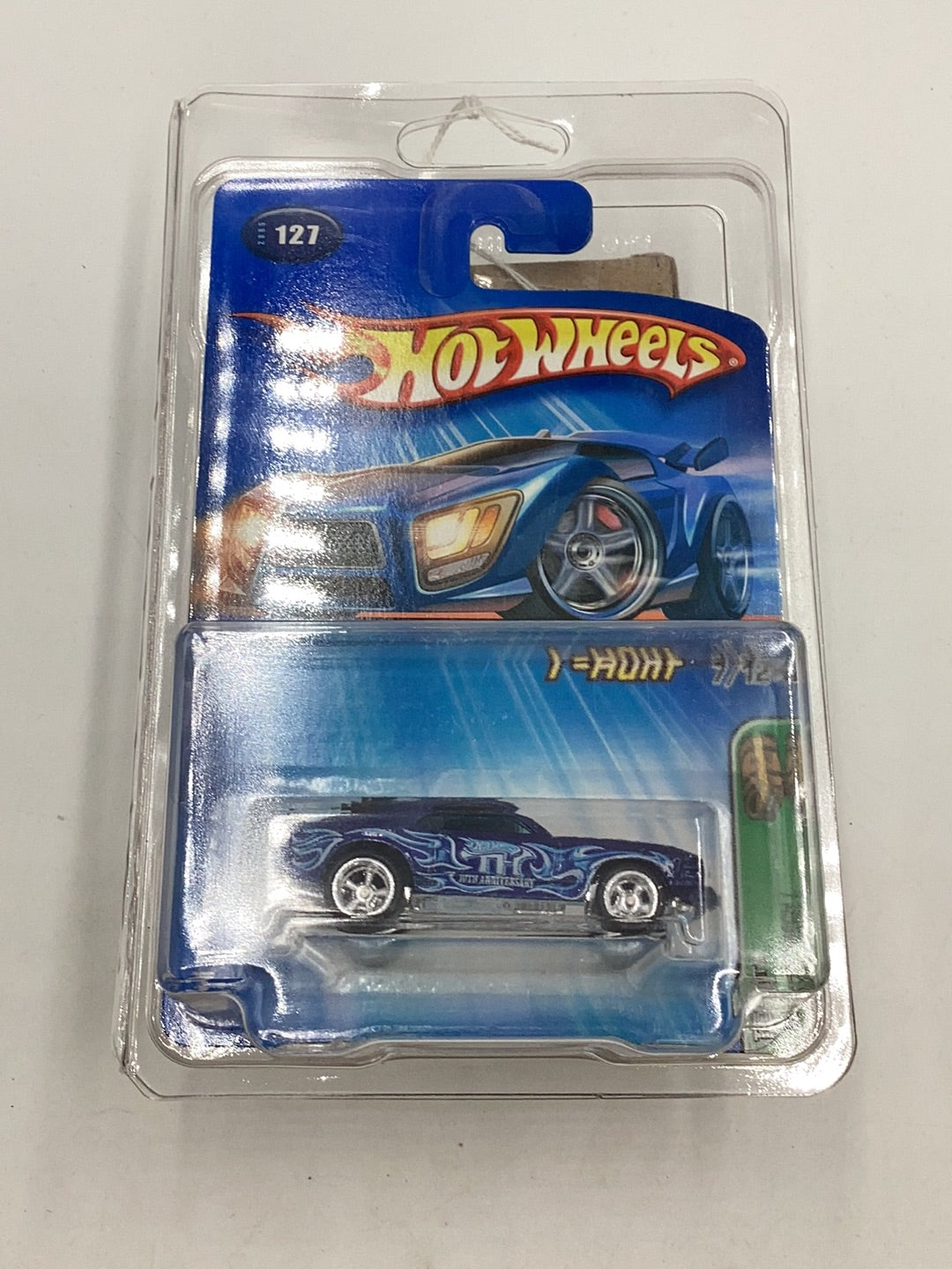 2005 Hot Wheels #127 7/12 Treasure Hunt Mustang Mach 1 W/protector