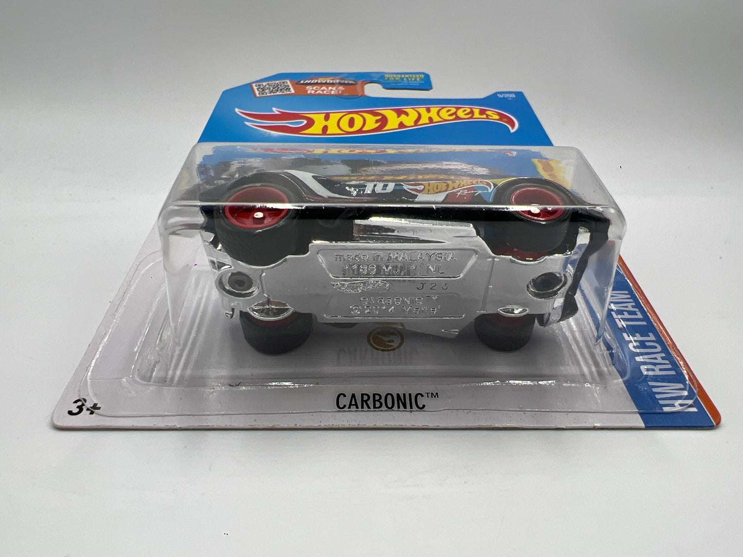 2016 Hot Wheels Super Treasure Hunt #5 Carbonic Blue W/Protector