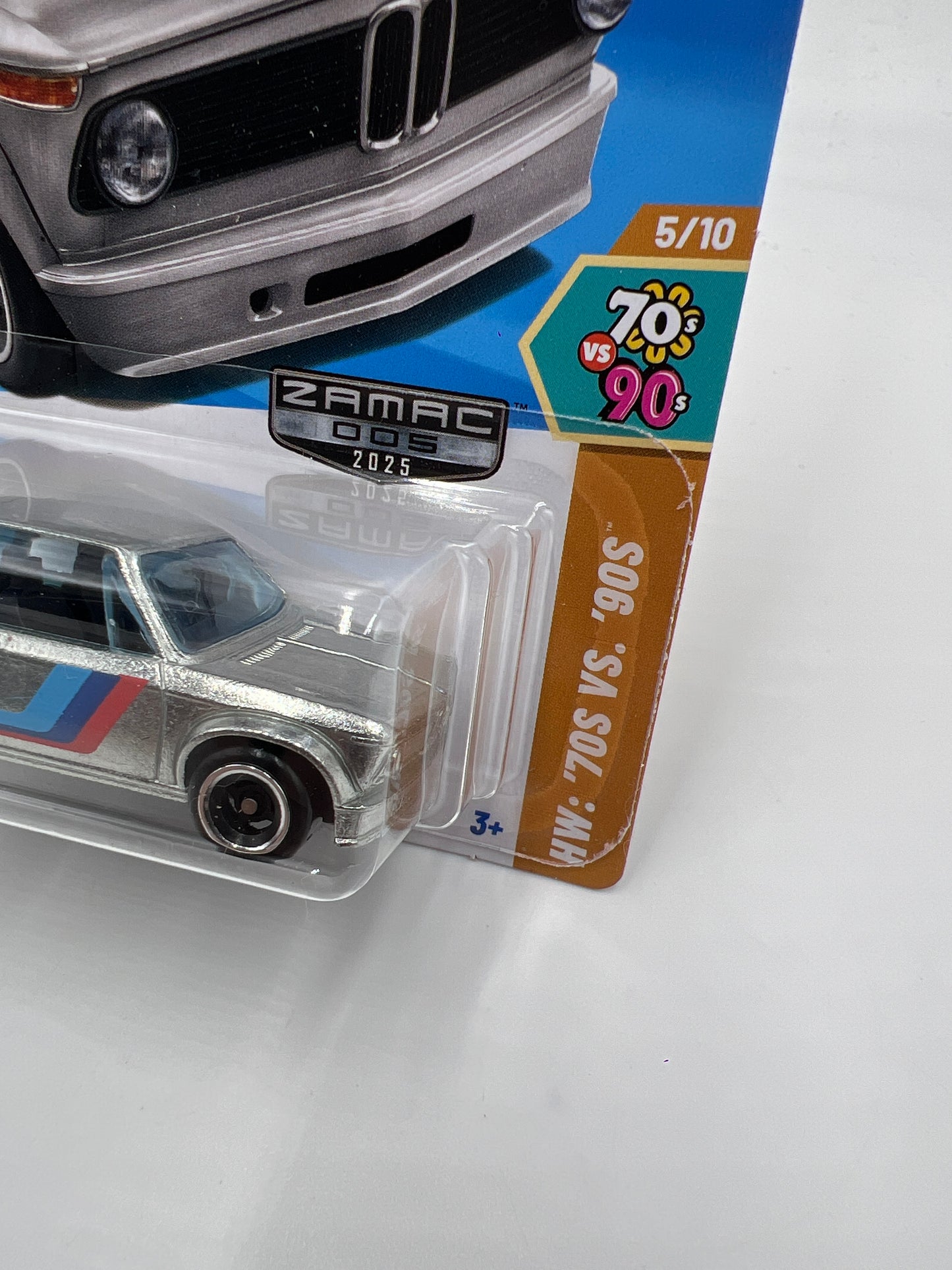 2025 Hot Wheels H Case Walmart Exclusive Zamac 005 #77 70s Vs. 90s BMW 2002 143i