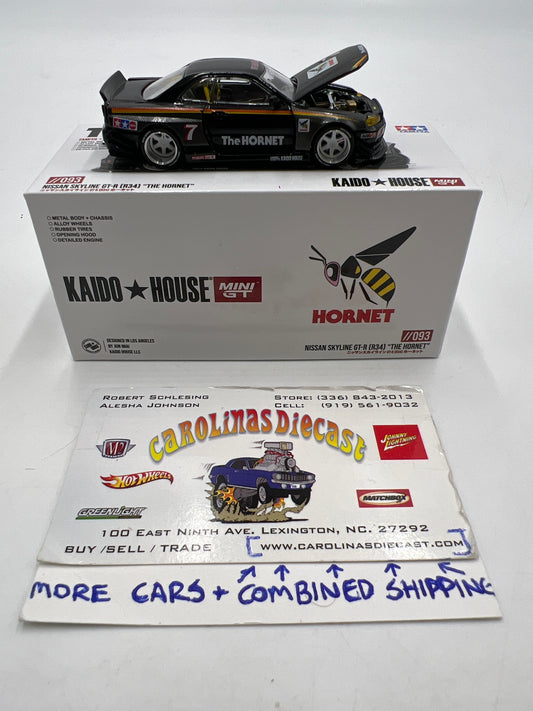 Mini GT Kaido House #093 Nissan Skyline GT-R R34 “The Hornet”