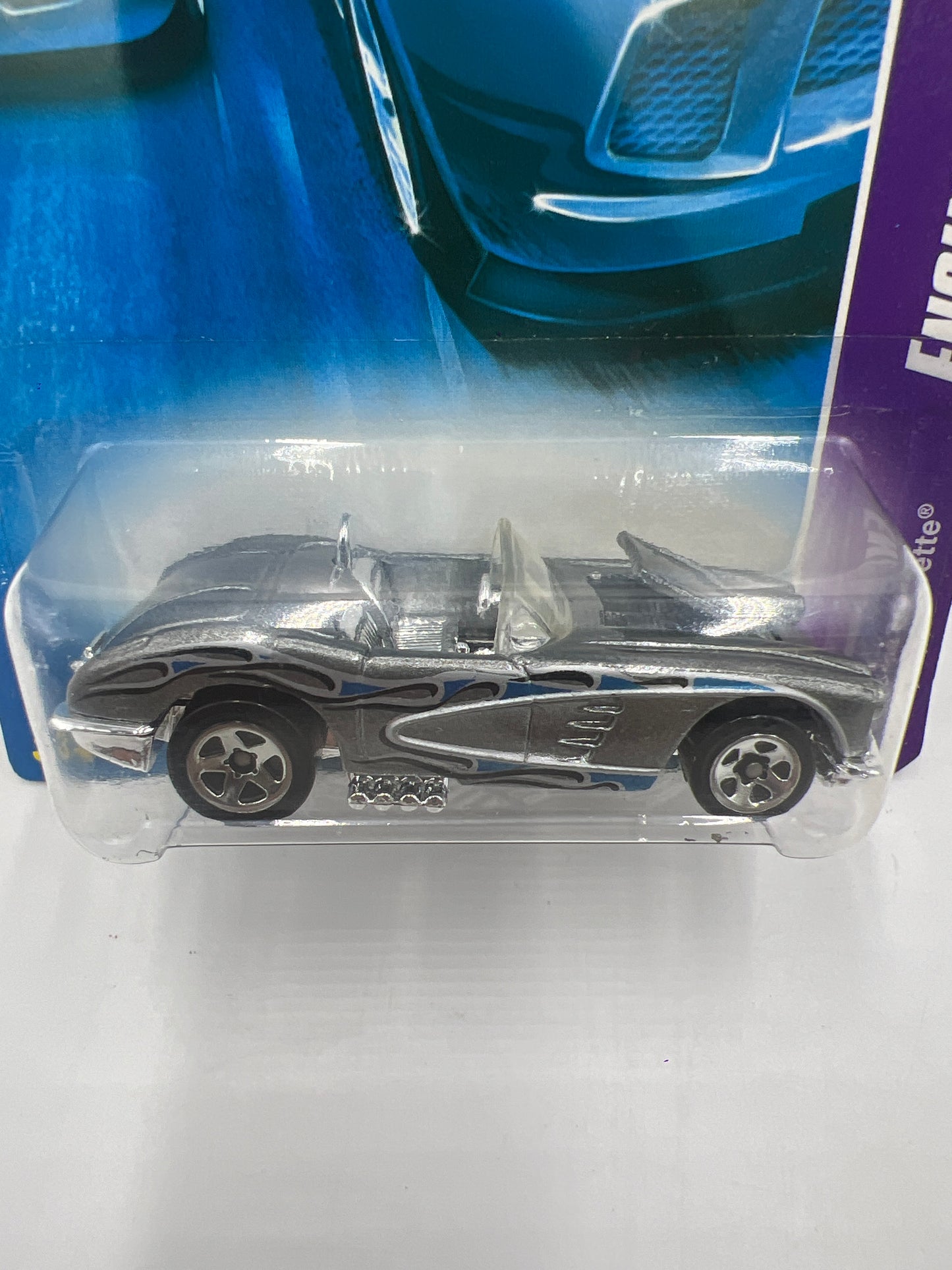 2007 Hot Wheels Engine Revealers #059 58 Corvette Silver 6D