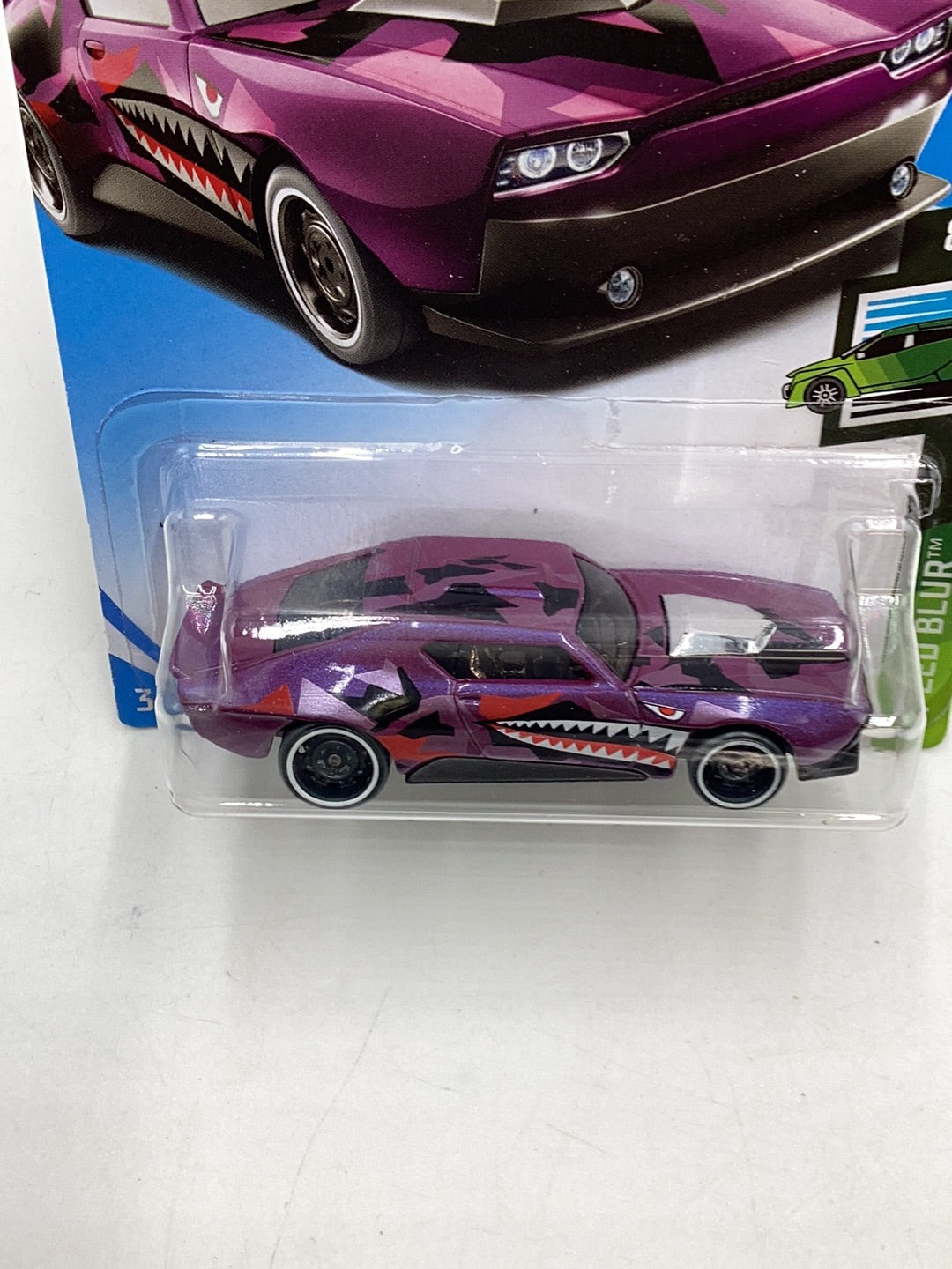 2019 Hot wheels #87 Muscle Bound purple (Z1)