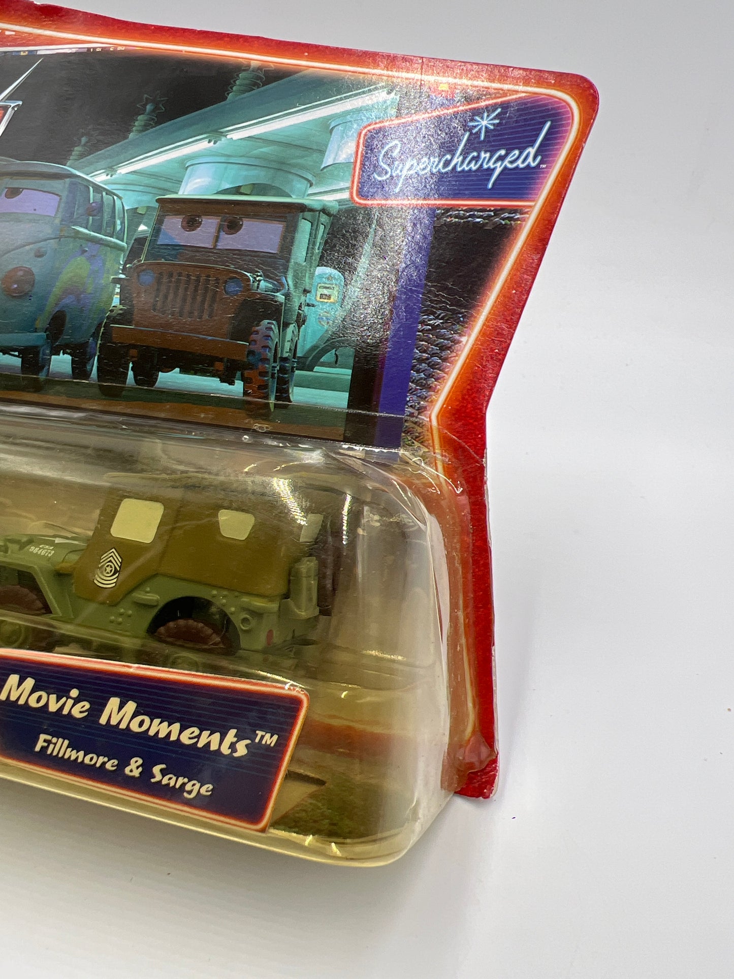 Disney Pixar Cars Supercharged 2 Pack Movie Moments Fillmore & Sarge 142B