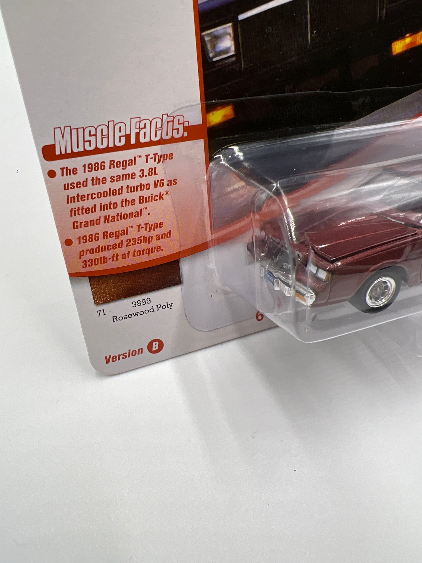 Johnny Lightning Muscle Cars USA Release 3 Version B 1986 Buick Regal T-Type Brown 228C