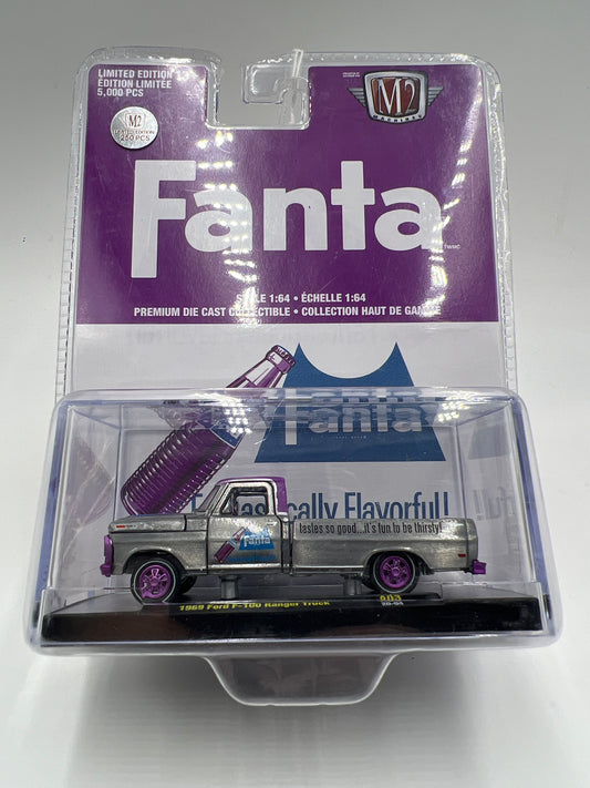M2 Machines Fanta RAW CHASE 1/250 1969 Ford F-100 Ranger Truck A03 VHTF