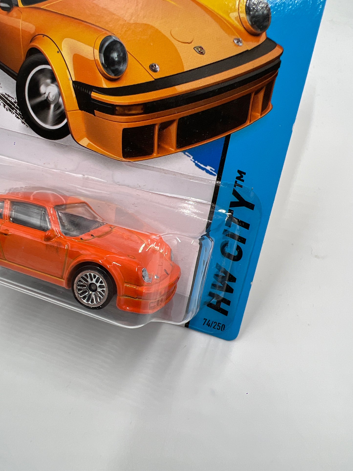2014 Hot Wheels City #74 Porsche 934 Turbo RSR Orange