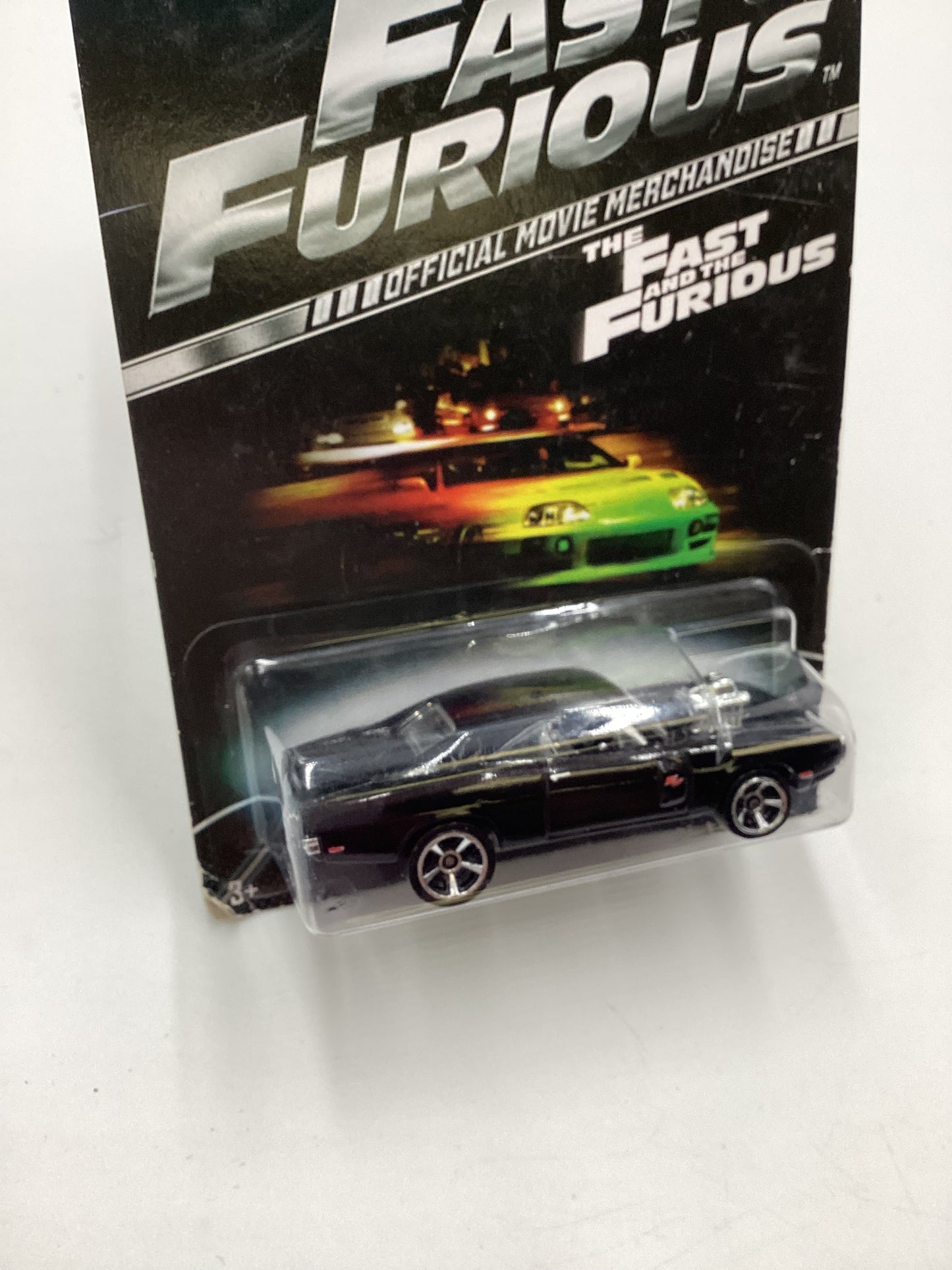 2014 Hot Wheels Fast and Furious #1 70 Dodge Charger R/T Black Bad Card 71G