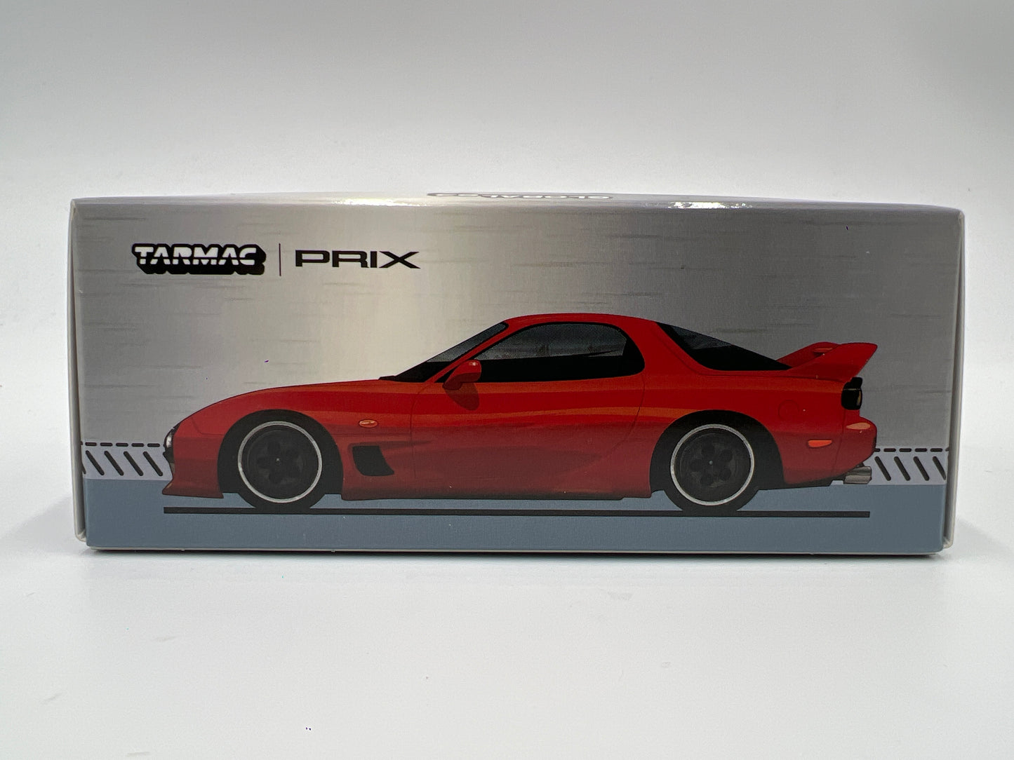 Tarmac Works x Global 64 PRIX Mazda RX-7 FD3S Mazdaspeed A-Spec ESDER Red