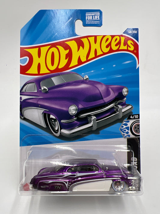 2025 Hot Wheels B Case Super Treasure Hunt #46 Hirohata Merc Purple W/Protector