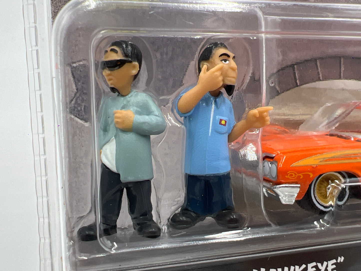 Greenlight x DGA Homie Rollerz 64 Chevy Impala & Estilo/Hawkeye 222E