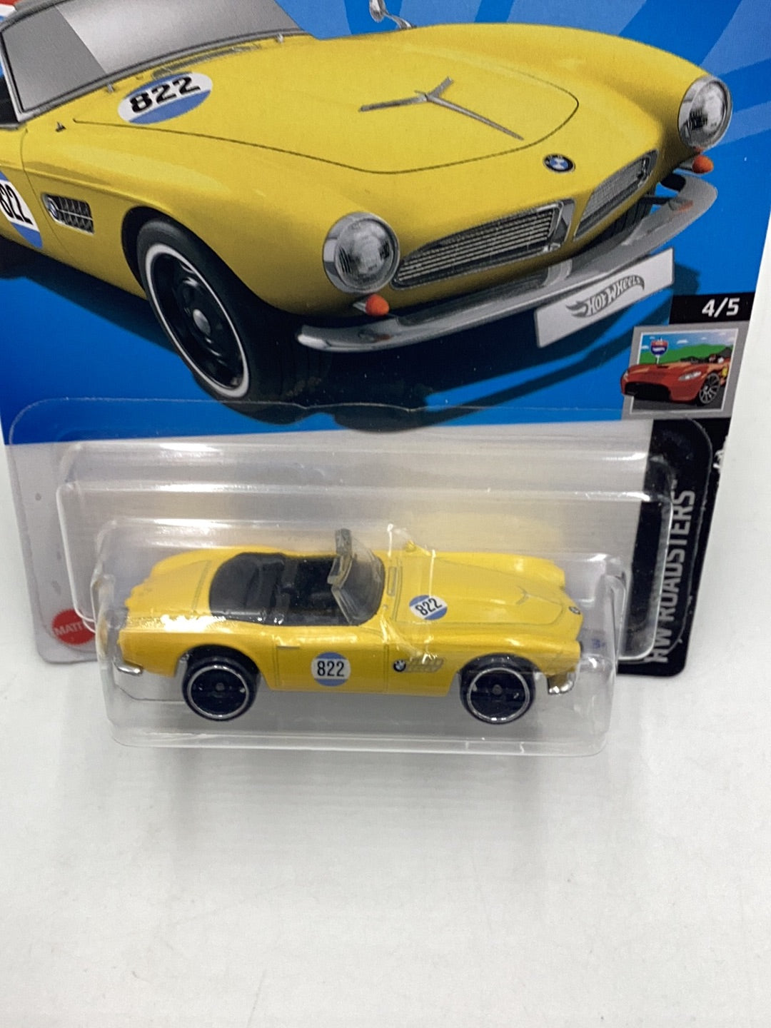 2024 Hot Wheels #67 BMW 507 Yellow 109E