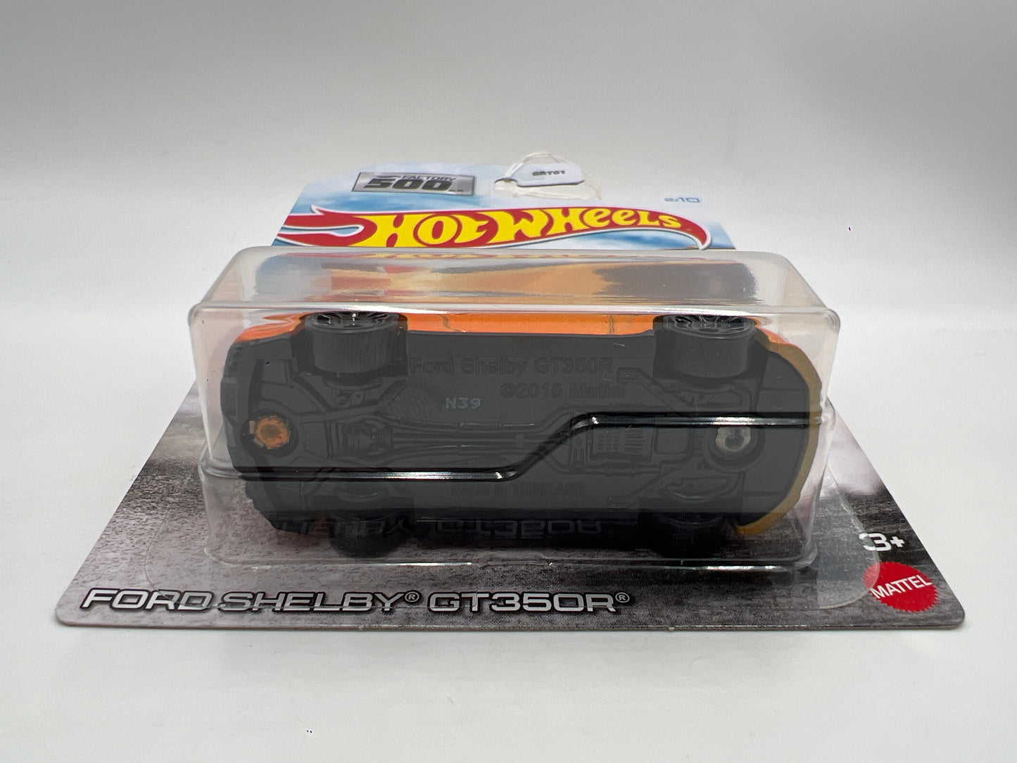 Hot Wheels Factory 500 HP #2 Ford Shelby GT350R Orange 151B