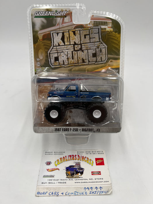 Greenlight Kings of Crunch Series 13 1987 Ford F-250 Bigfoot #3 216D