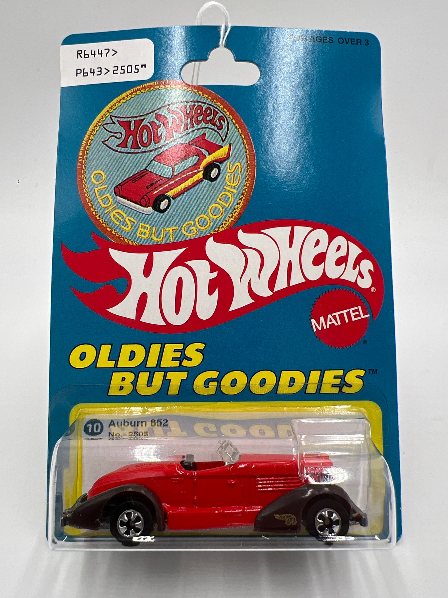 Hot Wheels 30 Years 1979 Authentic Commemorative Replica Oldies But Goodies Auburn 852 Red