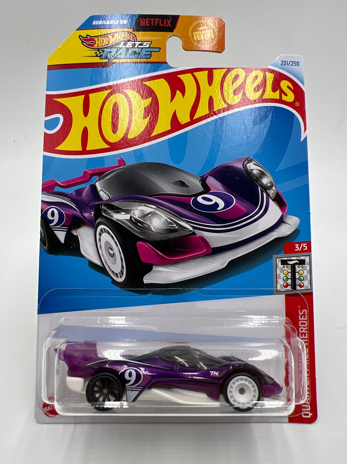 2024 Hot Wheels Super Treasure Hunt #231 Celero GT Purple W/Protector