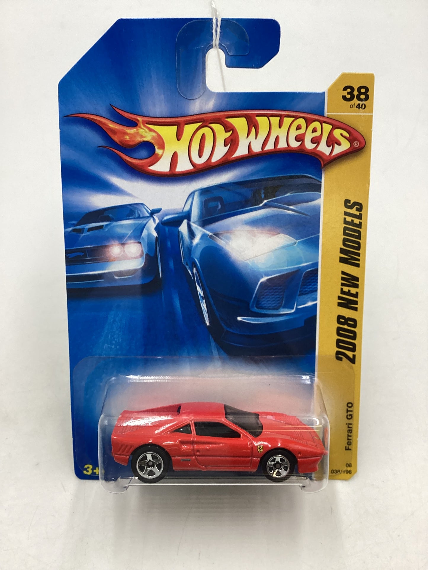 2008 Hot Wheels #038 Ferrari GTO Red