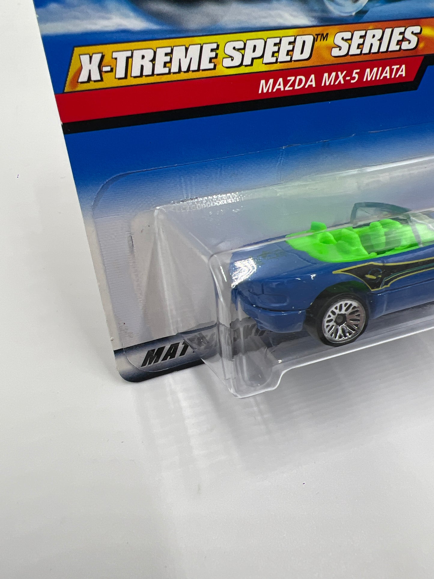 Hot Wheels Collector #968 X-Treme Speed Series Mazda MX-5 Miata Blue 82I