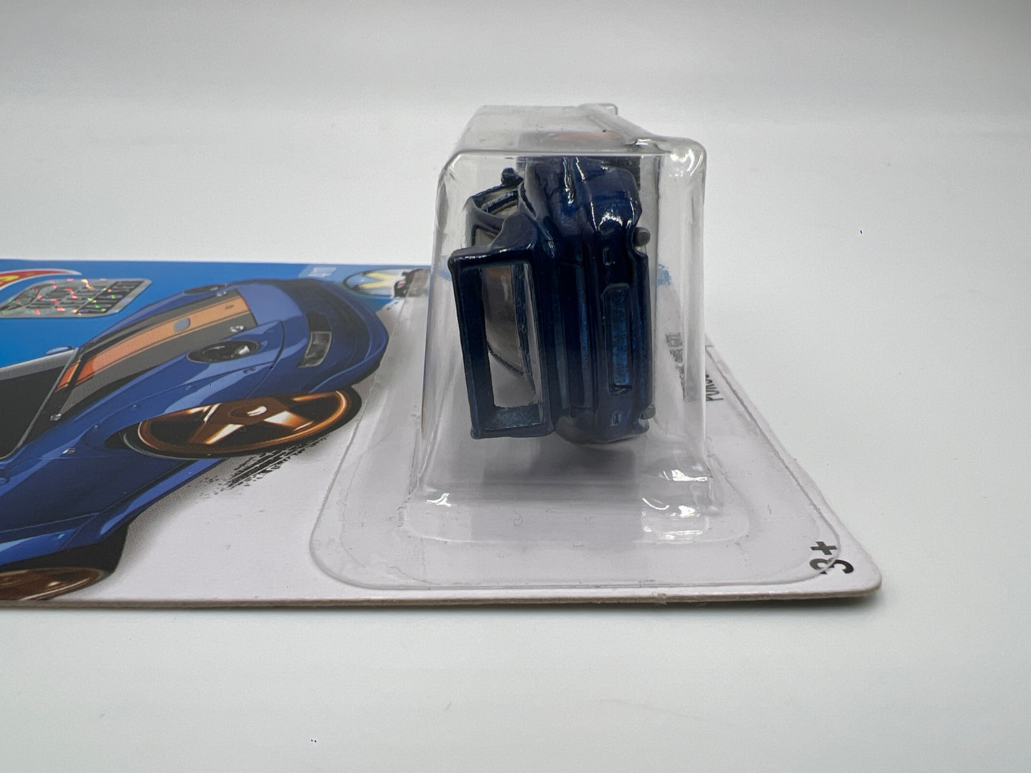 2016 Hot Wheels Factory Sealed Super Treasure Hunt #114 Porsche 993 GT2 Half Cage Blue (Reglued Blister) W/Protector