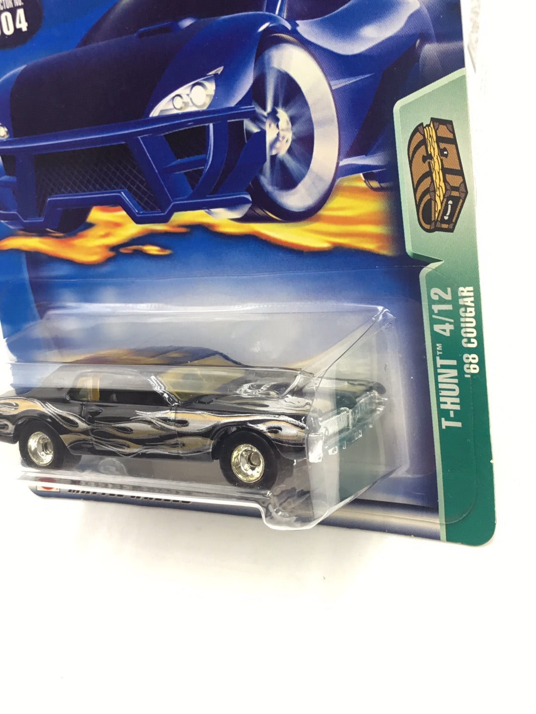 2003 Hot Wheels Treasure Hunt  #4 68 Cougar rubber tires FF3