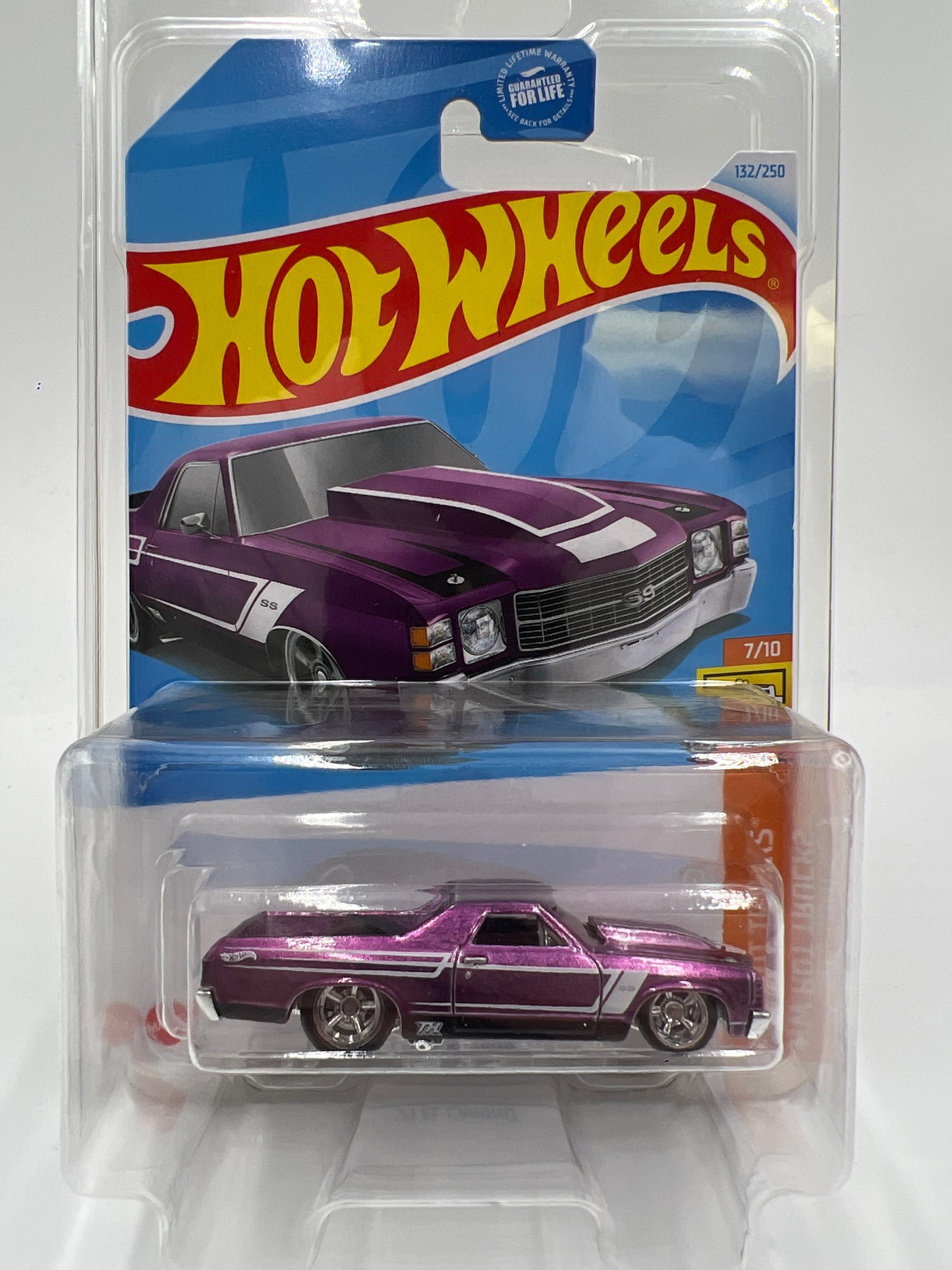2024 Hot Wheels F Case Super Treasure Hunt #132 72 El Camino Purple W/Protector