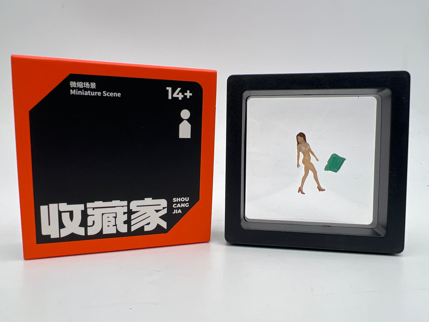 Shoucangjia Miniature Scene 1/64 Scale Diorama Figure 6