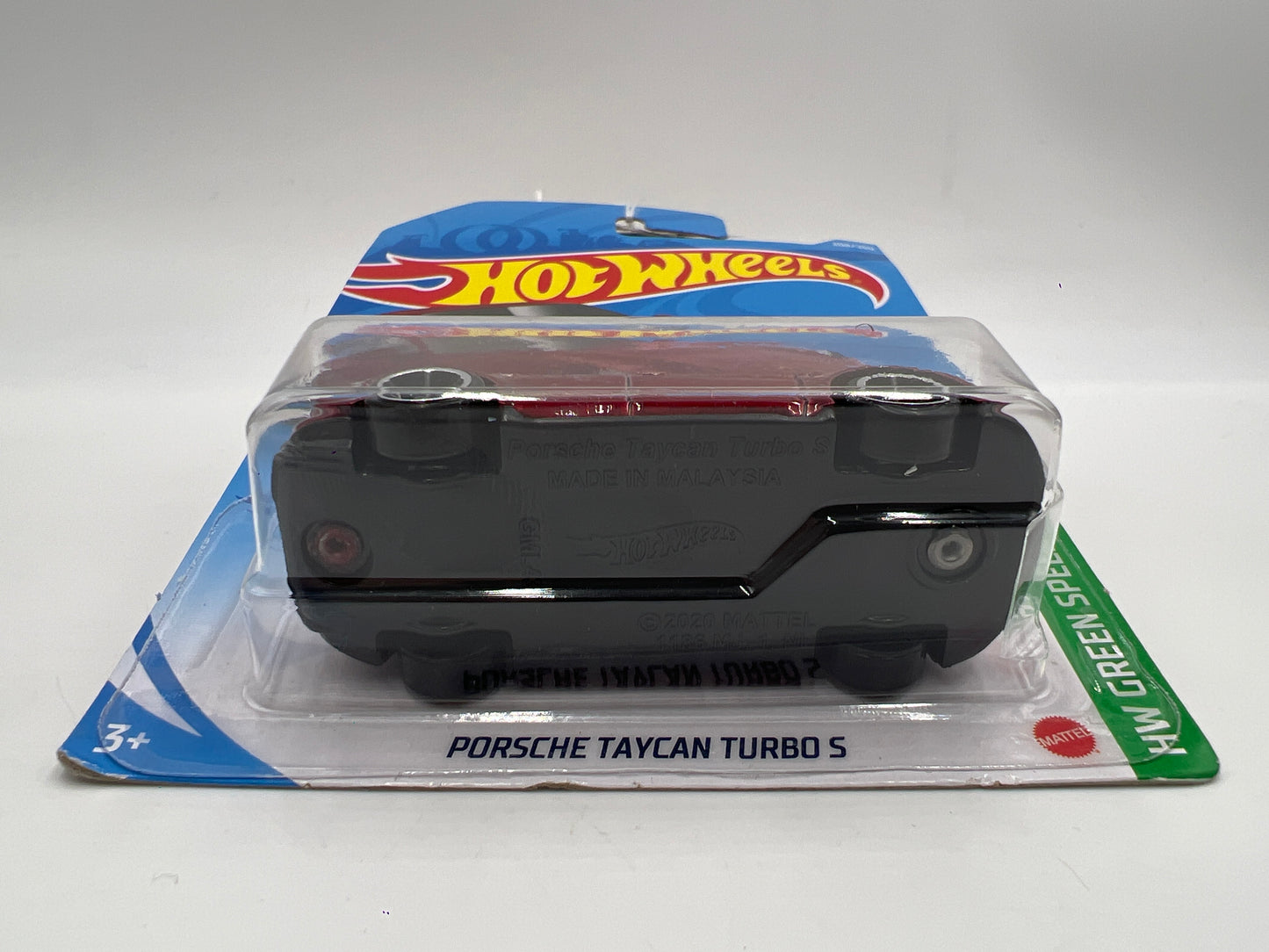 2022 Hot Wheels Green Speed #208 Porsche Taycan Turbo S Red 99A