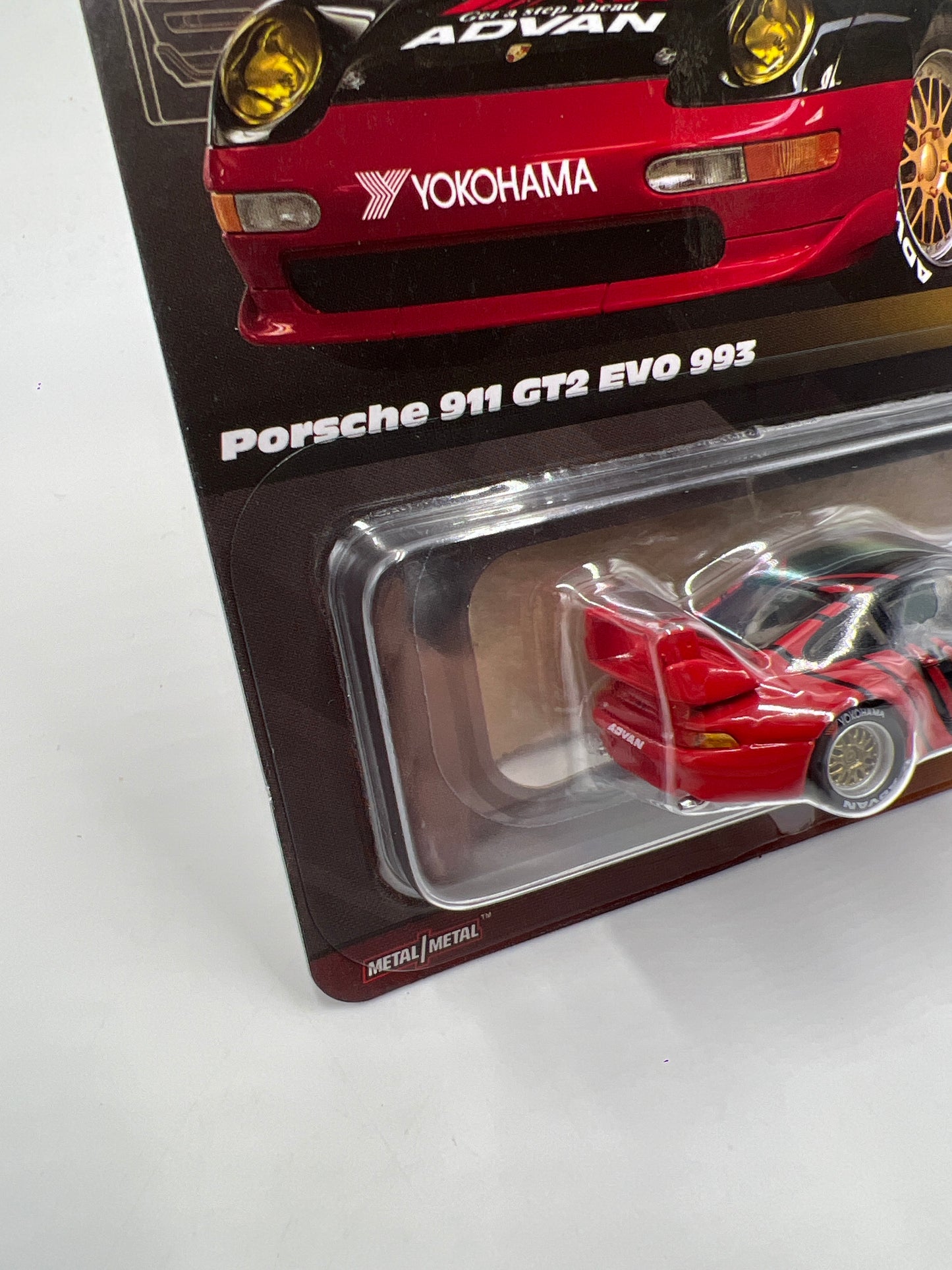 2025 Hot Wheels RLC Elite 64 #14 Advan Porsche 911 GT2 Evo 993 W/Protector