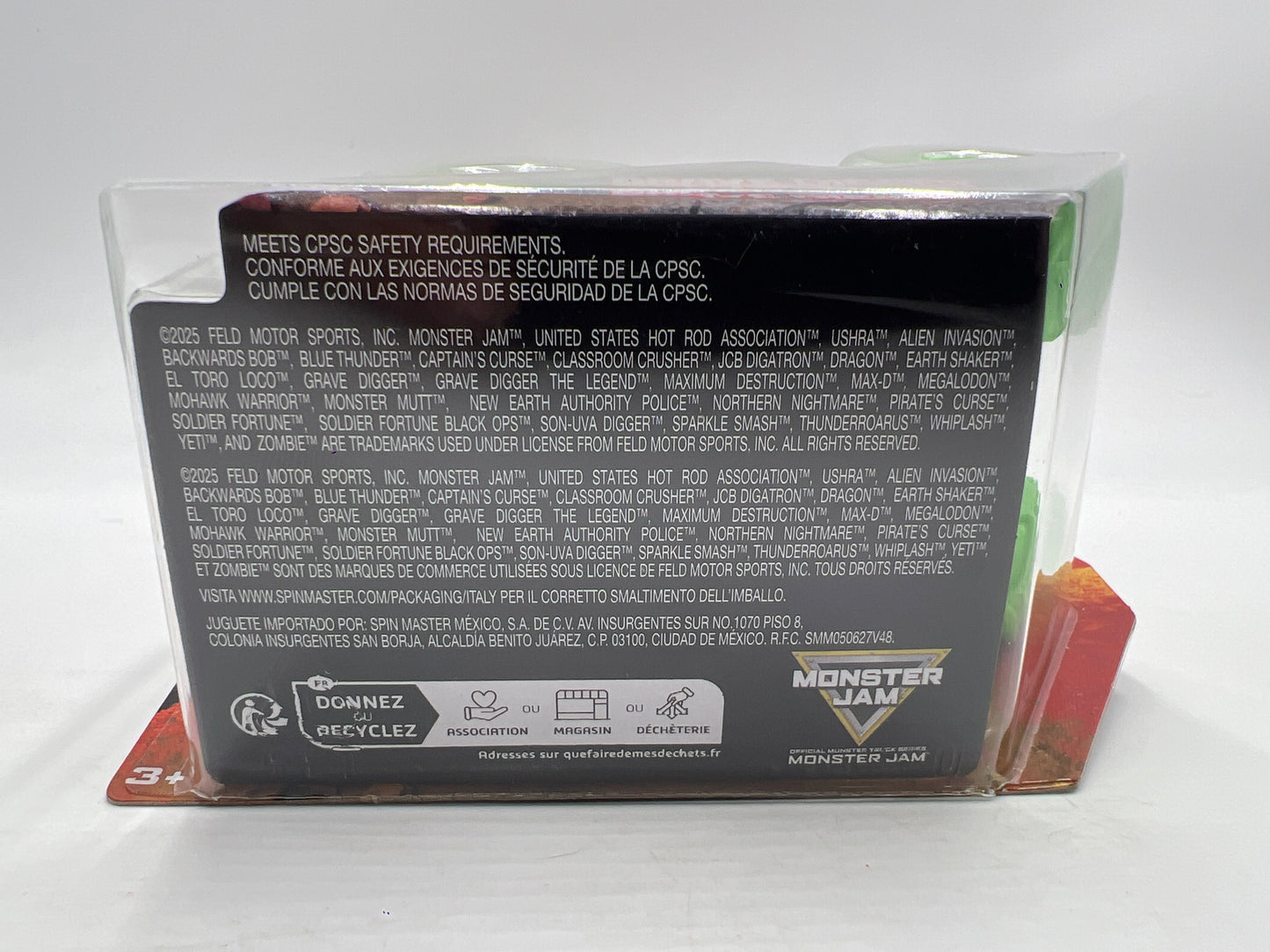 Monster Jam Series 1 Grave Digger Neon Green 134D