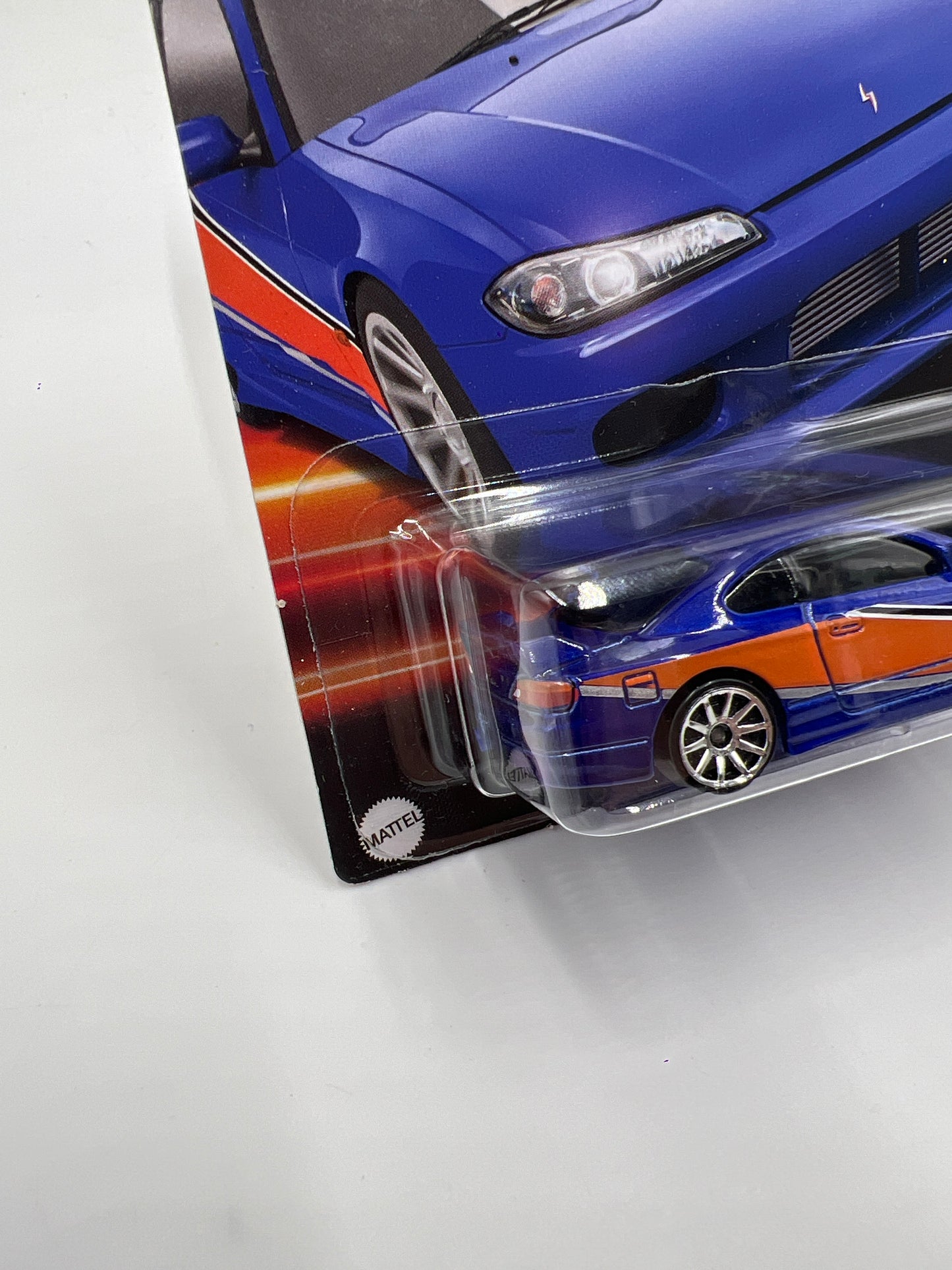 Hot Wheels Fast & Furious Series 1 #3 Tokyo Drift Nissan Silvia S15 Blue/Orange 71E