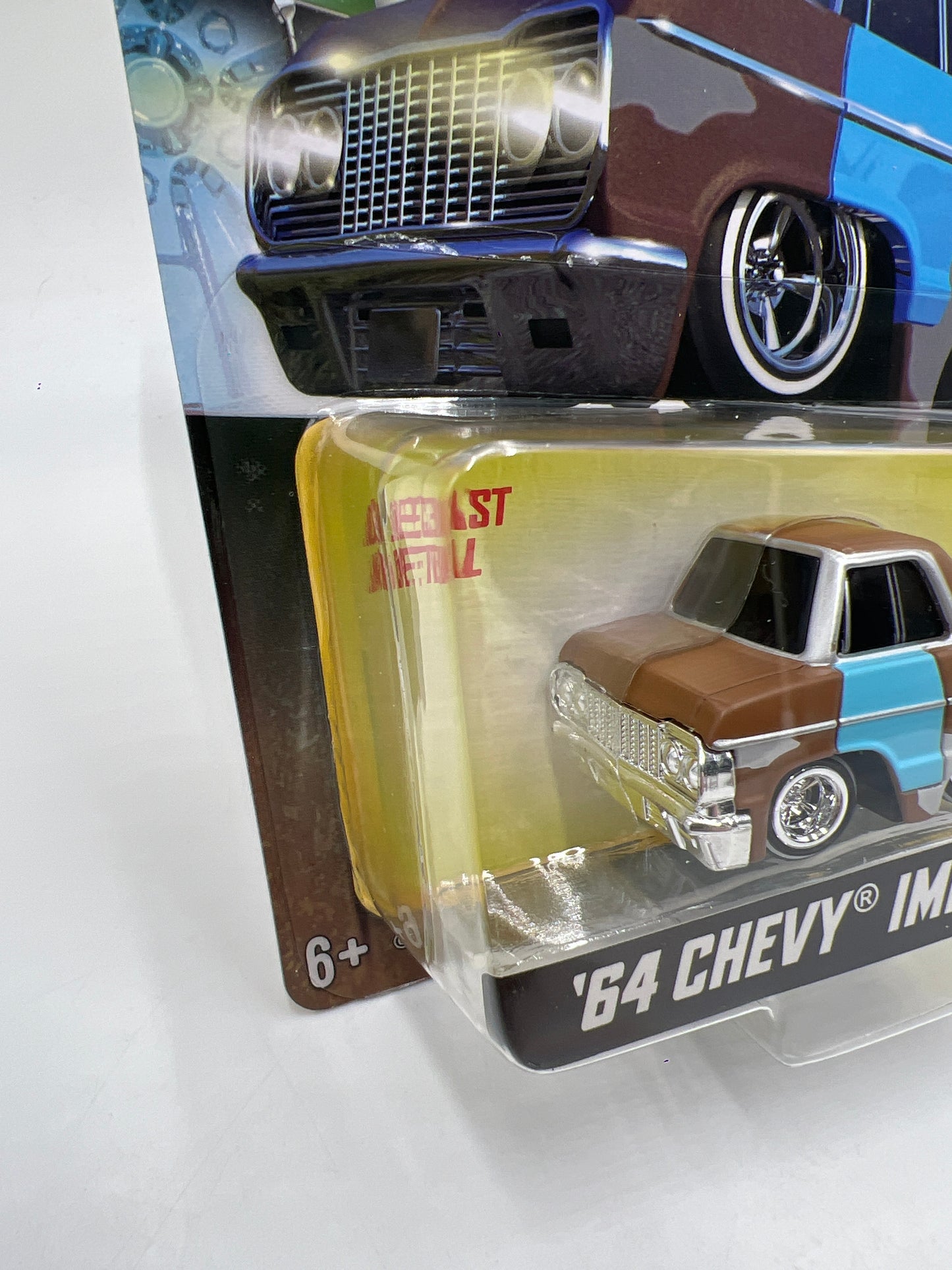 2025 MGA Car Tuned Series 8 #4 64 Chevy Impala cheech Chong 183D
