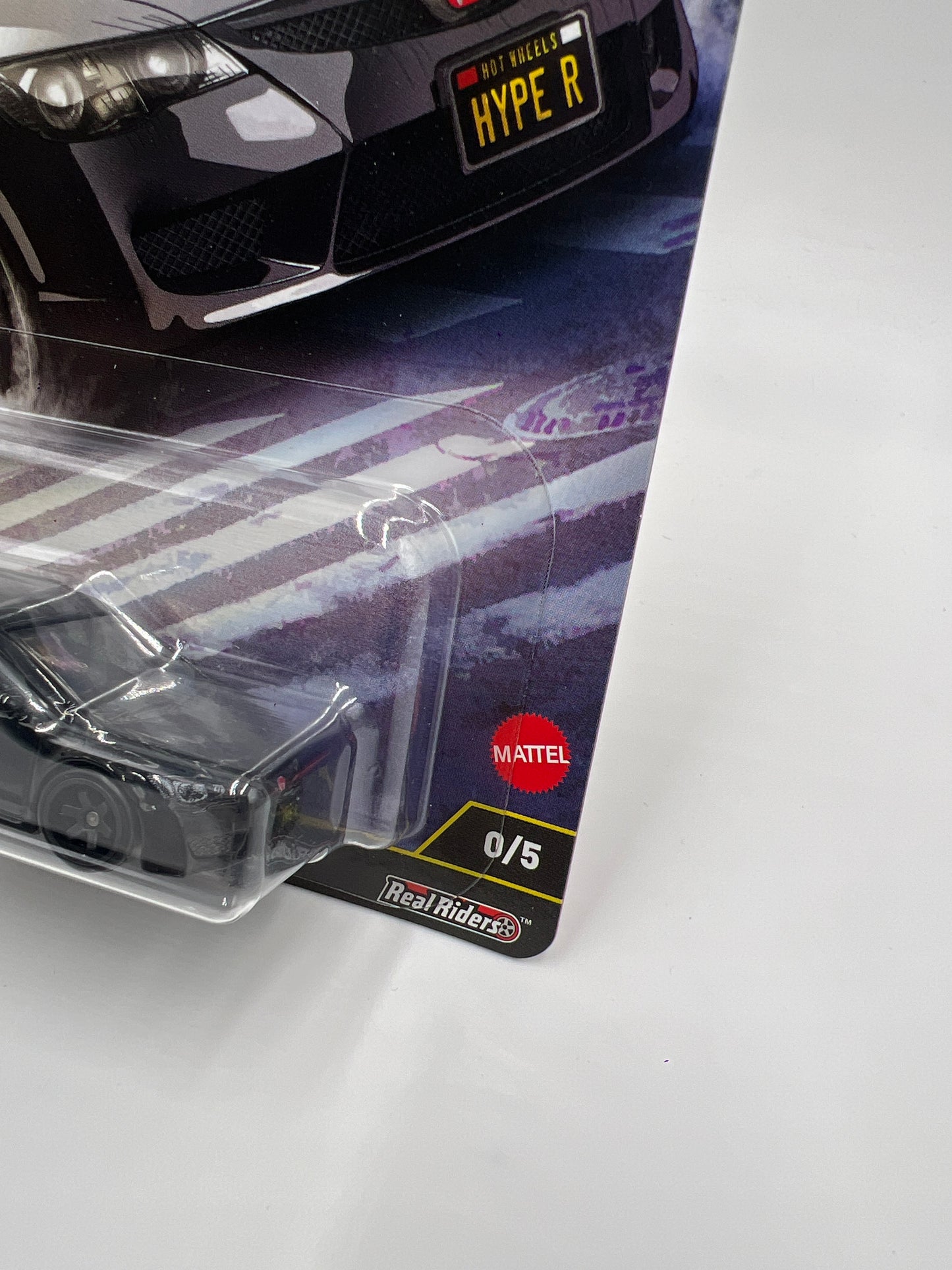 2025 Hot Wheels Premium Ronin Run II CHASE #0 07 Honda Civic Type R Black W/Protector 1